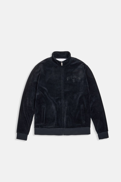 Image for VELOUR ZIP THROUGH TRACK JACKET