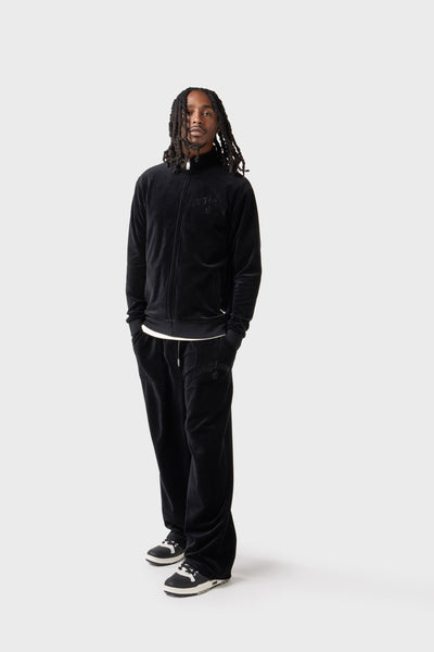 Image for VELOUR ZIP THROUGH TRACK JACKET