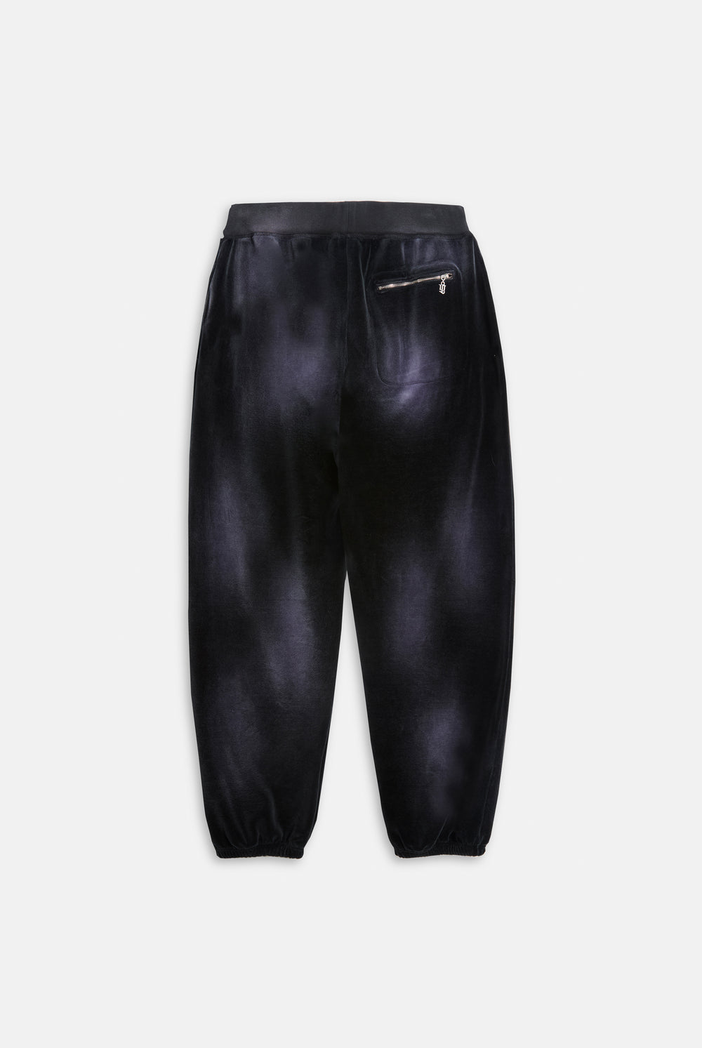CUFFED TRACK PANTS ACID WASH