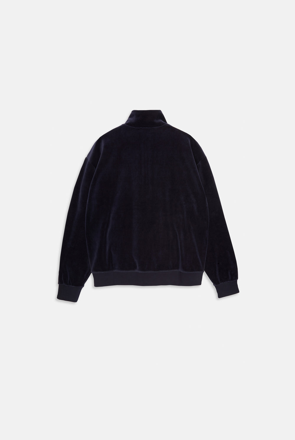 HALF ZIP COTTON TRACK JACKET