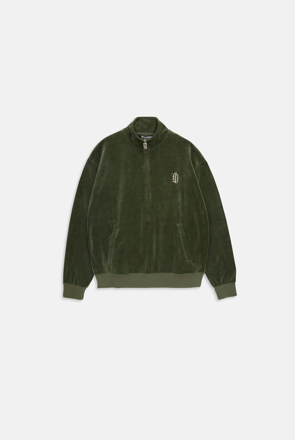 HALF ZIP TRACK TOP