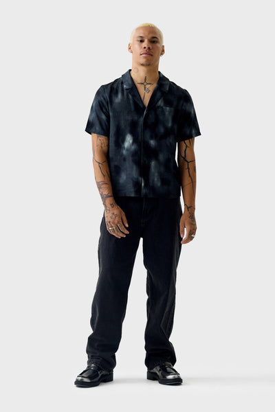 Image for SHORT SLEEVE SHIRT ACID WASH