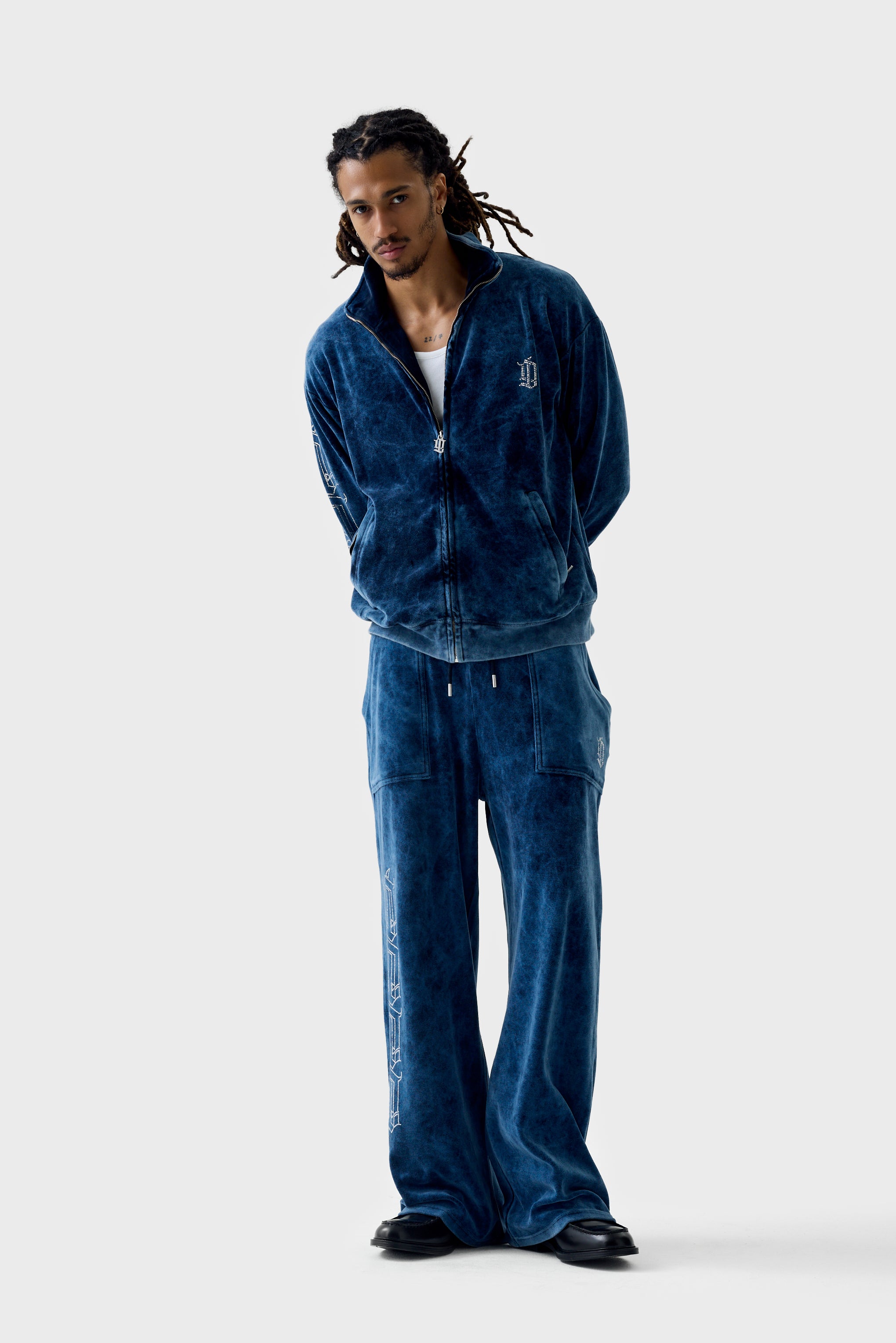 ACID DYE ARLY FULL ZIP TRACK TOP – Dirty London ACID DYE ARLY FULL ZIP TRACK TOP – Dirty London