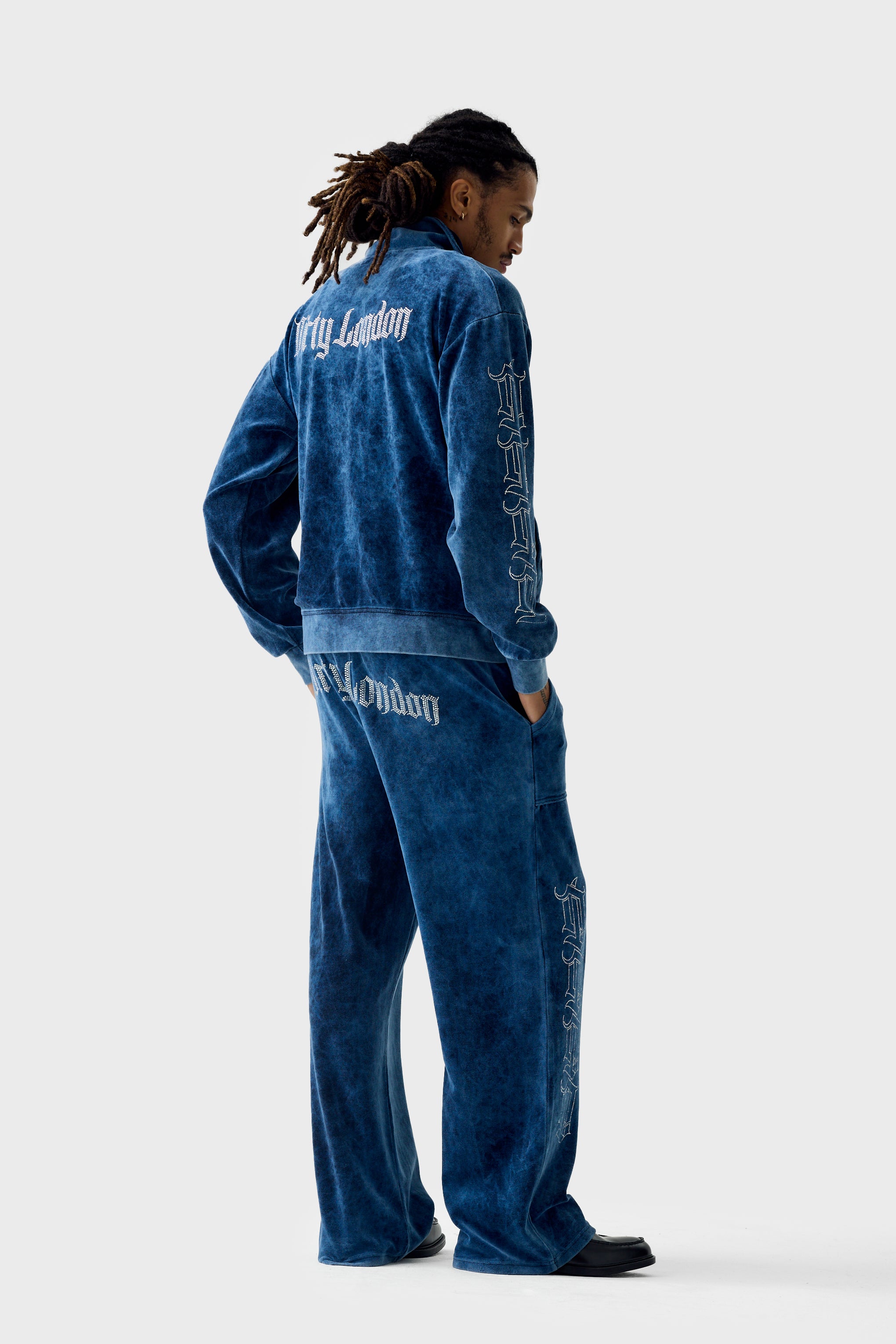 ACID DYE ARLY FULL ZIP TRACK TOP – Dirty London